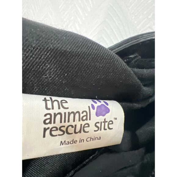 The Animal Rescue Site Black Satchel with silver Accents, Chic Bag - Picture 11 of 12